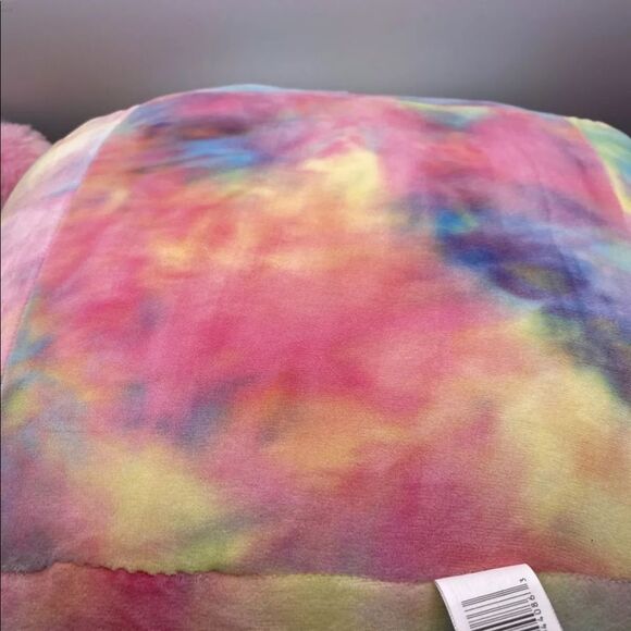 SquishMallows Stackable Louisa The Penguin Plush Tie Dye Rainbow Pastel 14” - Picture 5 of 7